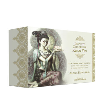 Boite petit oracle divinatoire Kuan Yin