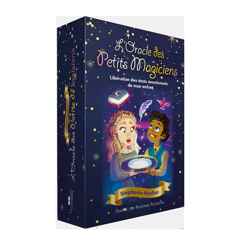 L'Oracle des Petits Magiciens boite pour enfant de stephanie Abellan et Noémie Tricoche