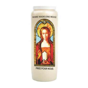 Bougie neuvaine Marie Madeleine prière amour transformation guérison émotionnelle