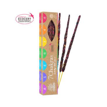 batons encens 7 chakras herbio naturel ecocert meditation energie