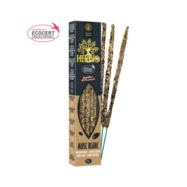 encens musc blanc herbio 100% naturel ecocert relaxation bien etre