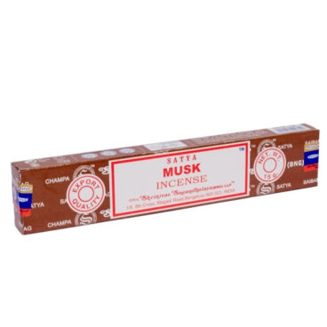 encens musk satya batonnets parfum musc chaud relaxant ambiance zen