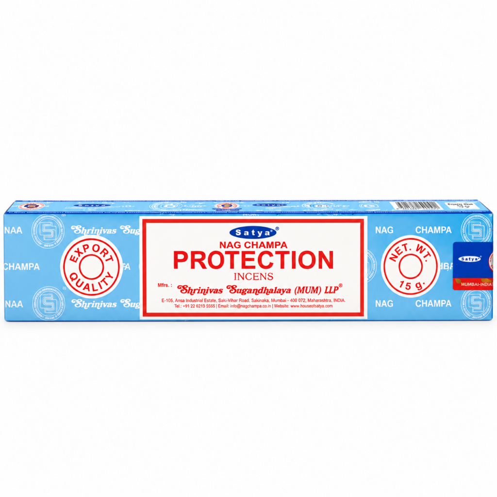 Encens Satya Protection 15g masala roulé à la main en Inde