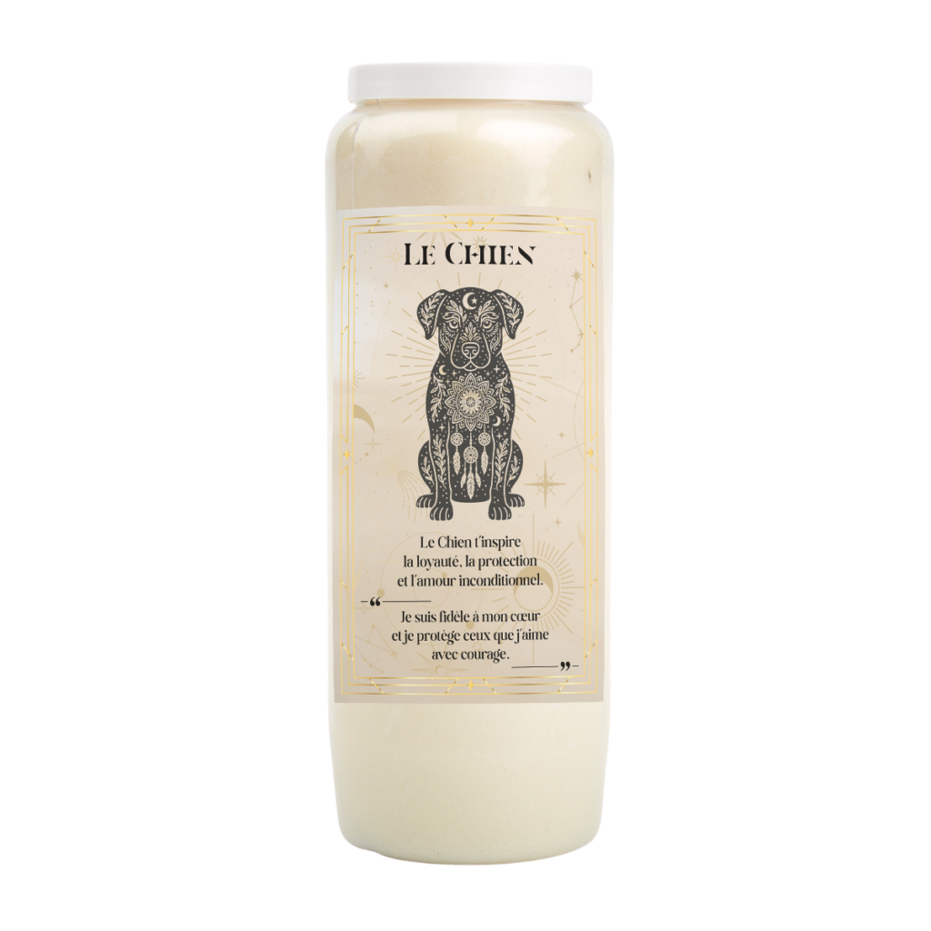 neuvaine chien loyauté protection bougie neuvaine chien amour animal totem chien fidélité bougie ésotérique chien protection