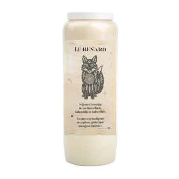 neuvaine renard intelligence adaptabilité bougie neuvaine renard intuition animal totem renard stratégie bougie ésotérique renard discernement